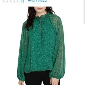 NWT M Sanctuary Women's Live It Up Volume Blouse